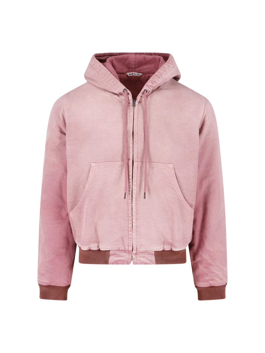 Auralee 100% Cotton jacket in pink