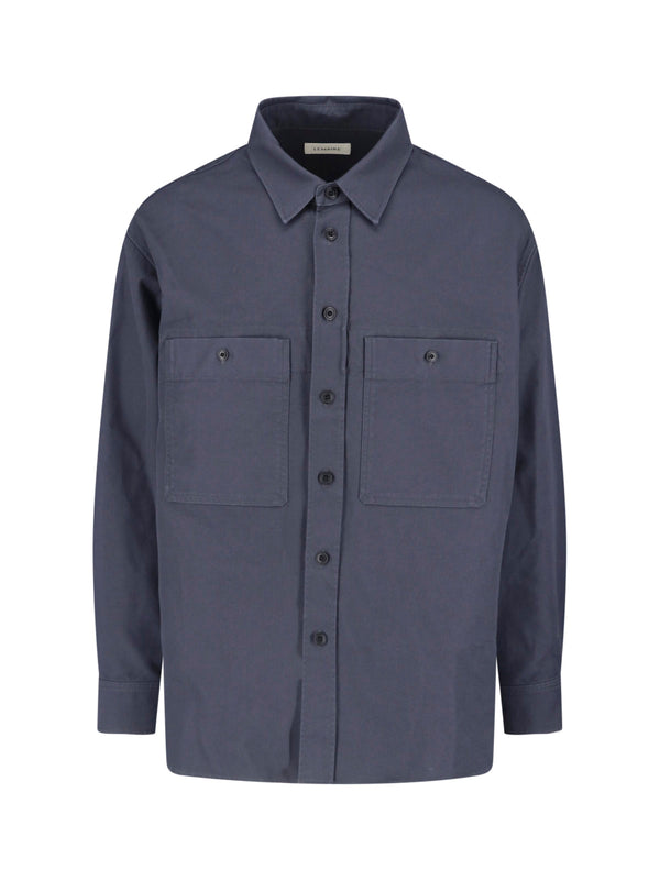 Lemaire 100% Cotton shirt in blue
