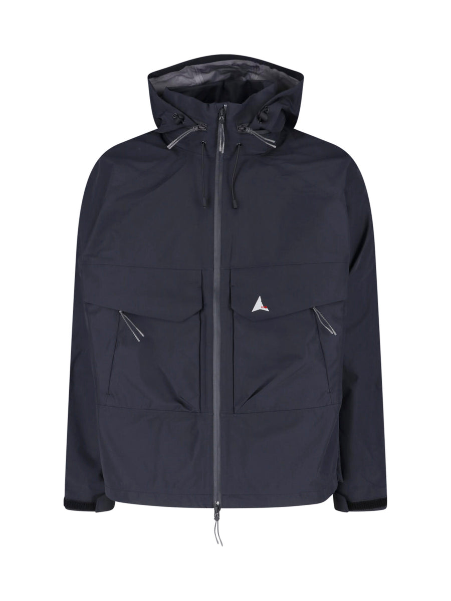 Roa 100% polyester jacket in black
