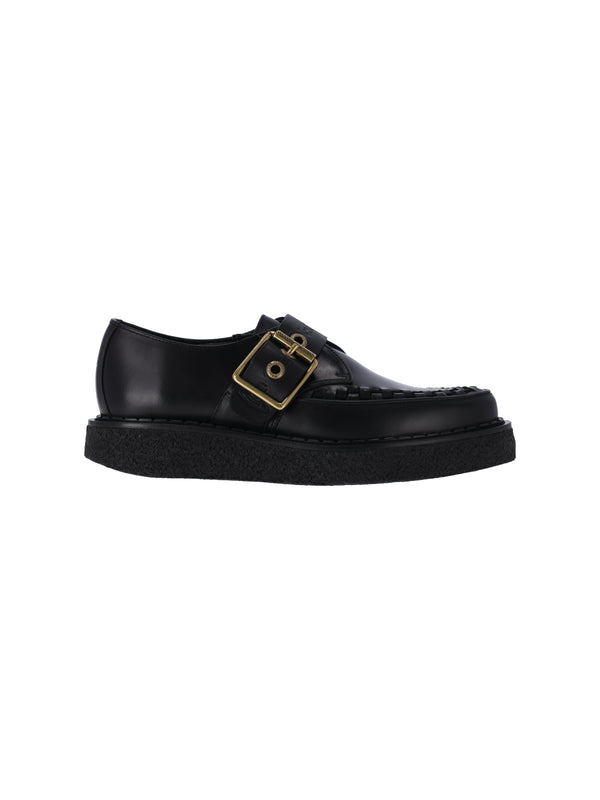 Vivienne Westwood 100% Cow flat in black