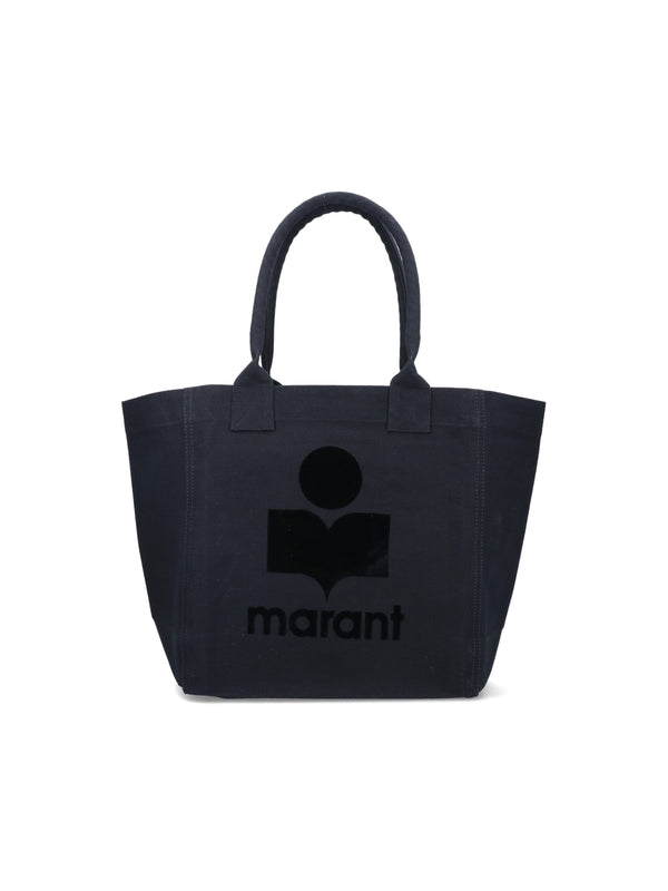 Isabel Marant 100% Cotton tote bag in black