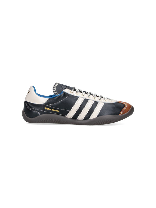 Adidas Originals By Wales Bonner 100% leather sneaker in black