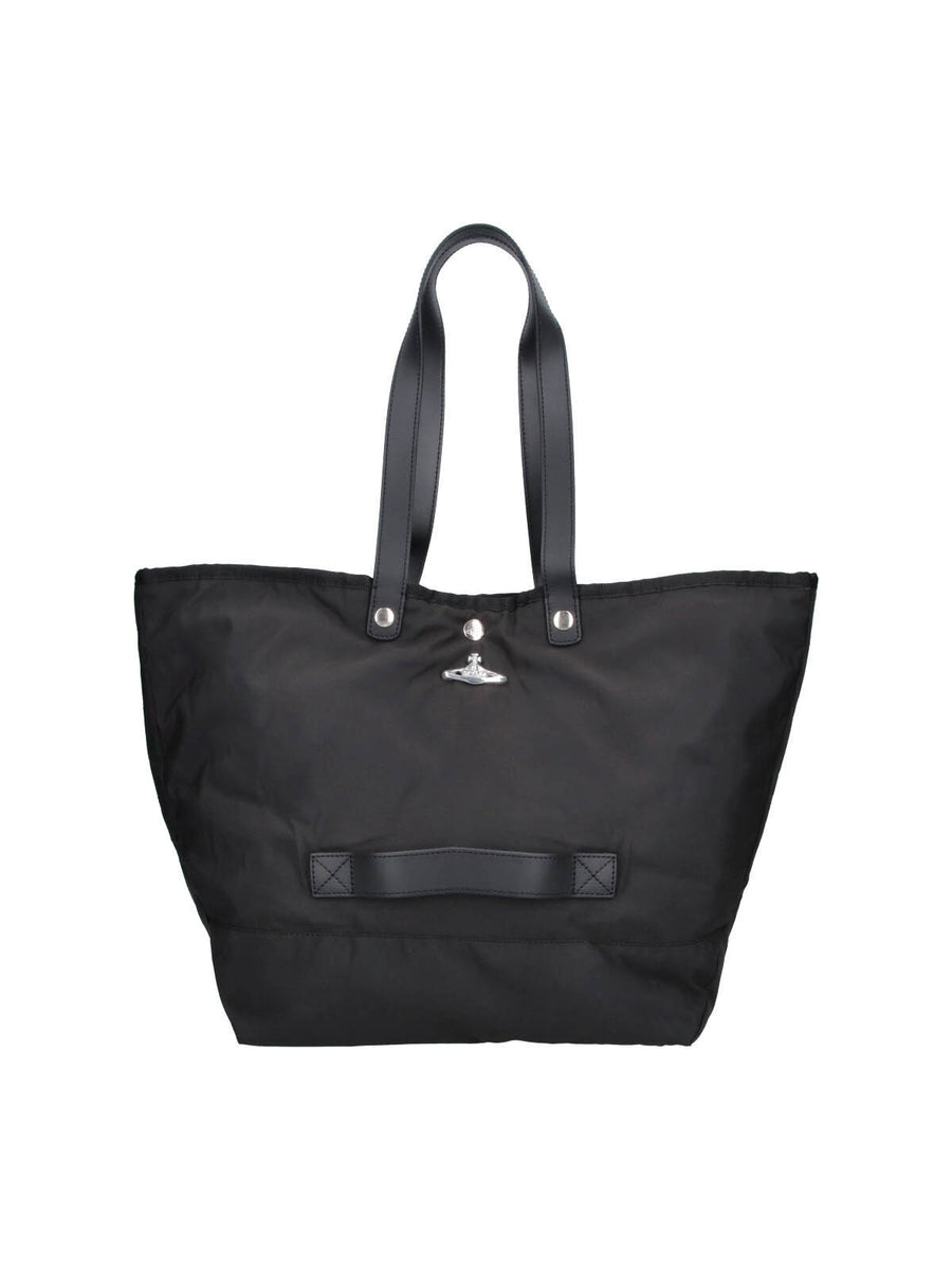 Vivienne Westwood 100% Polyester tote bag in black