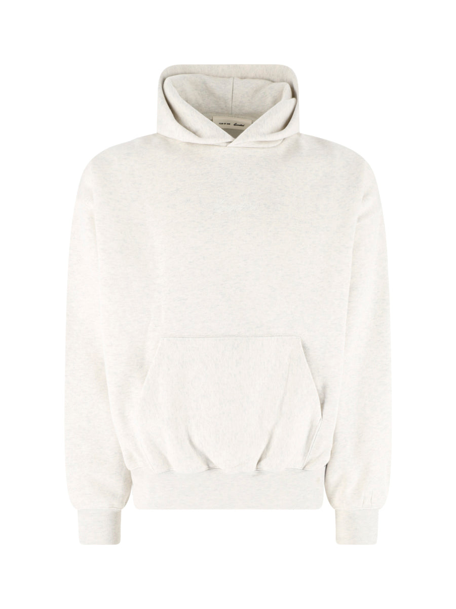 Fear Of God Essentials 80% Cotton hoodie in beige