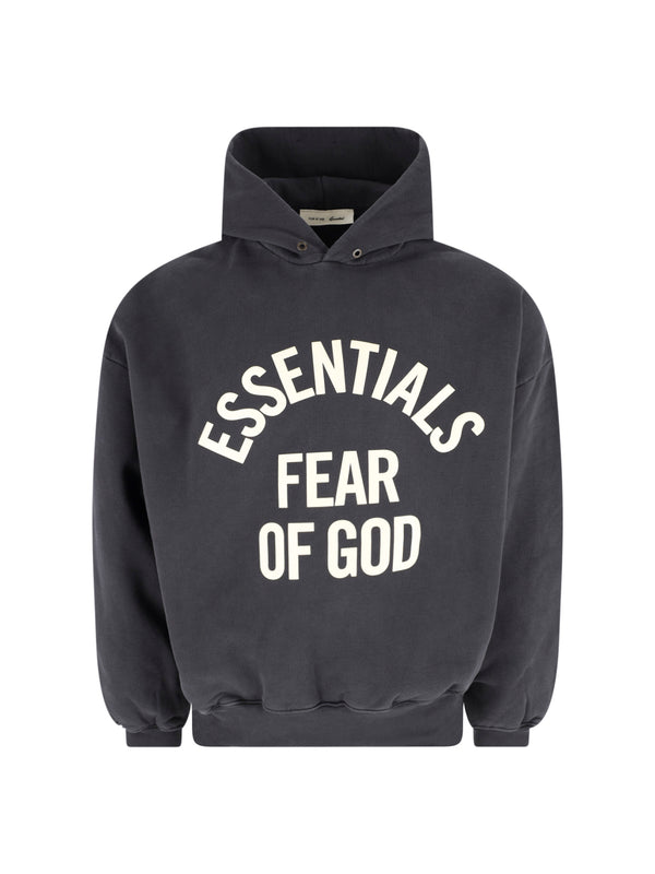 Fear Of God Essentials 100% Cotton sweatshirt in black