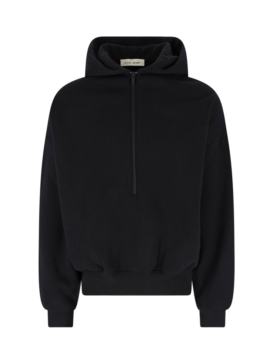 Fear Of God Essentials 80% Cotton sweatshirt in black