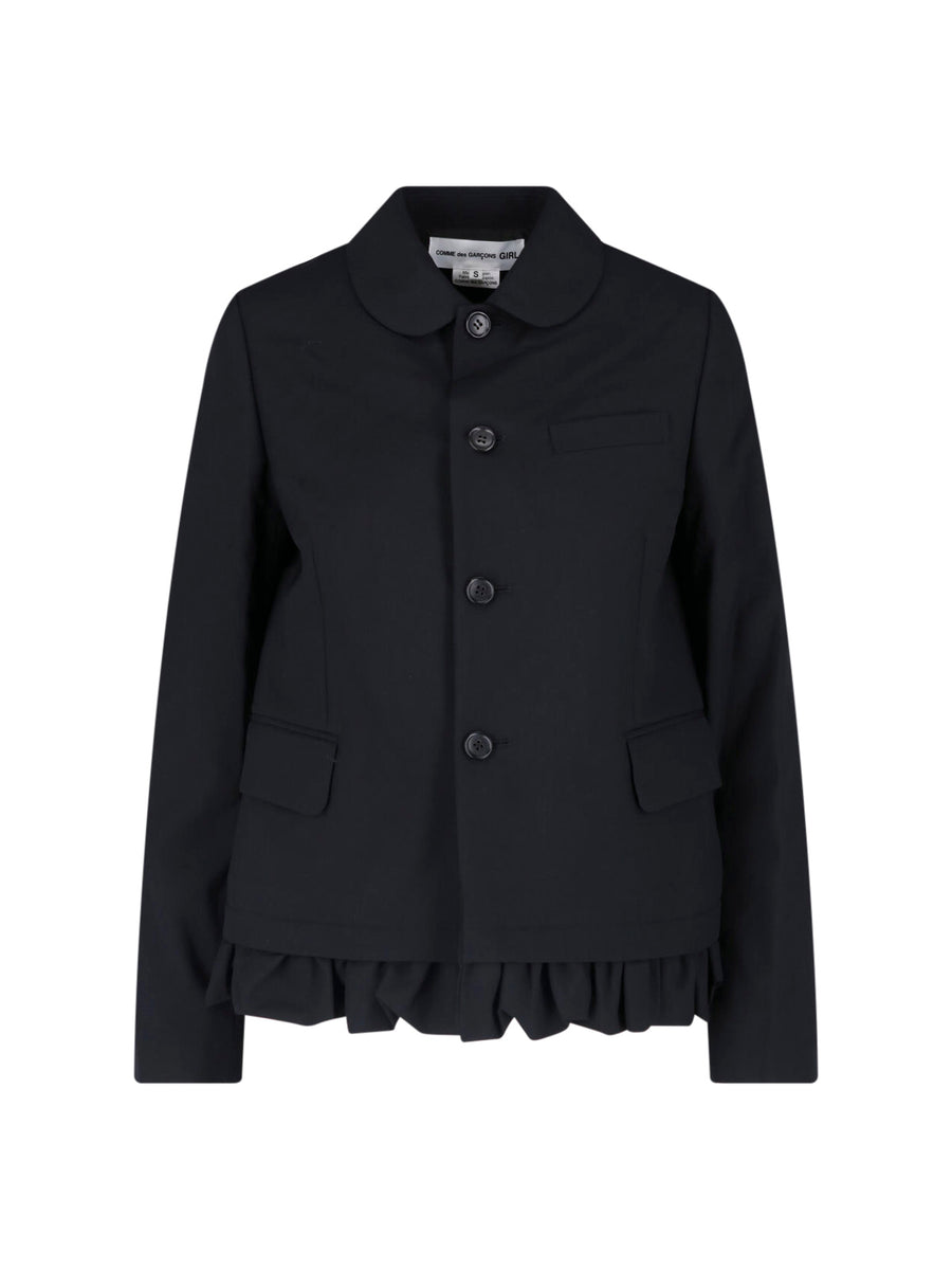 Comme des Garçons 100% Wool jacket in black