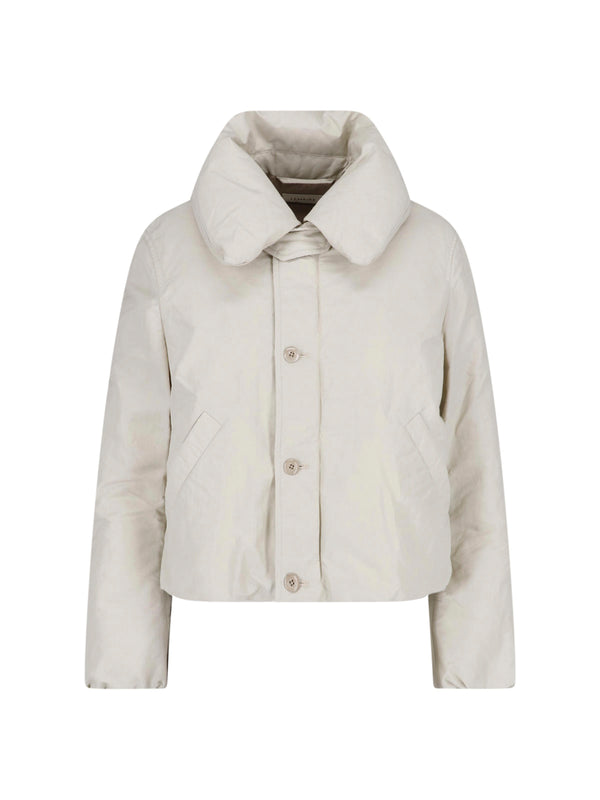 Lemaire 44% Polyamide down jacket in white