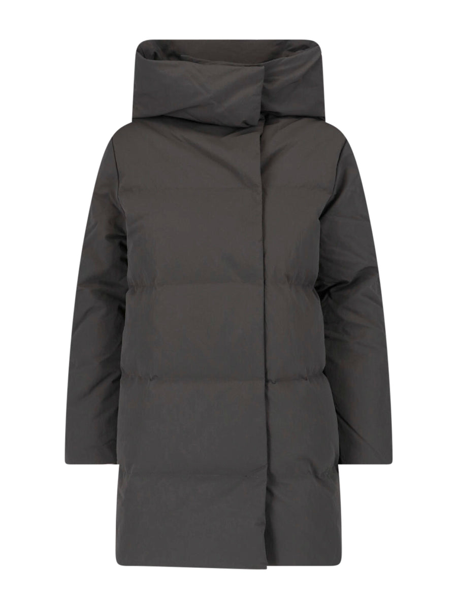 Paloma Wool Shell: 100% Recycled Polyamide down jacket in brown