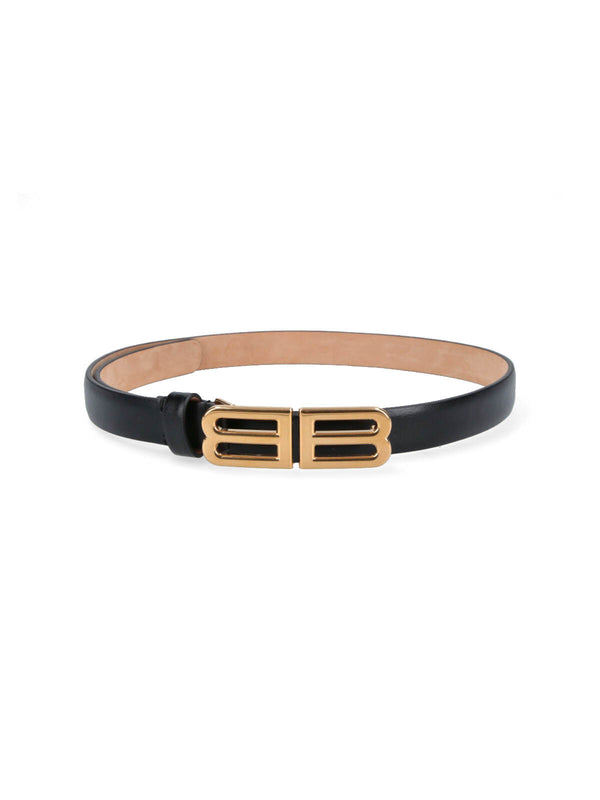 Balenciaga 100% Calf Leather belt in black