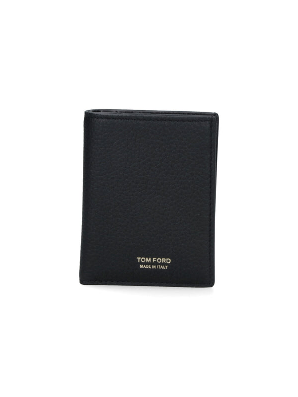 Tom Ford 100% Calf Leather wallet in black