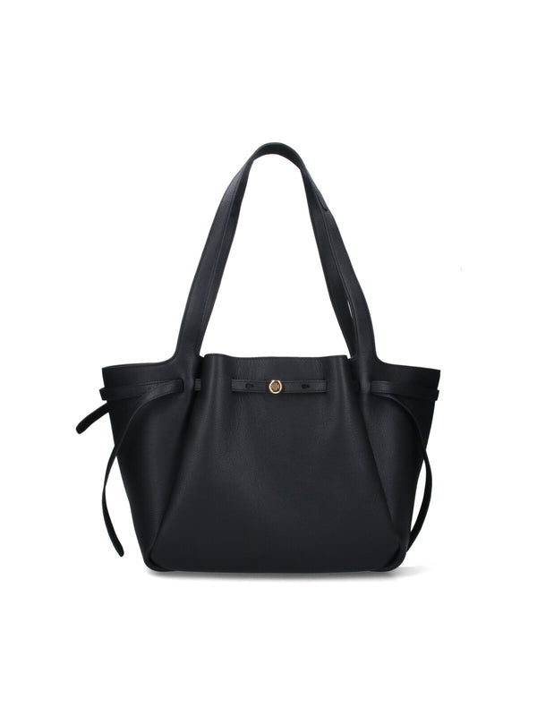 Tory Burch 100% Cow Leather shoulder bag in black