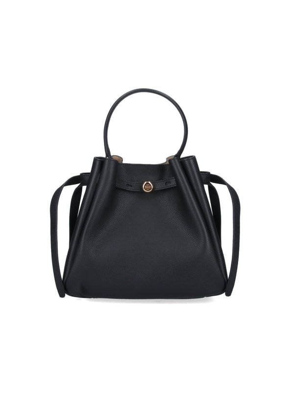 Tory Burch 100% Cow Leather top handle bag in black