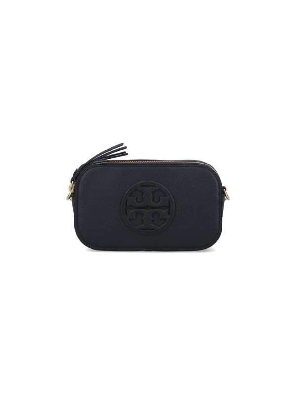 Tory Burch 100% Cow Leather clutch in black