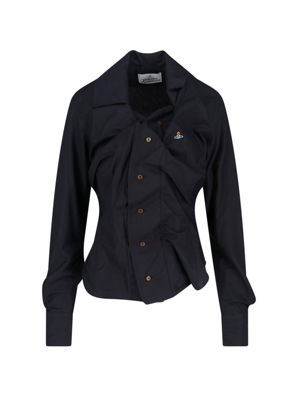 Vivienne Westwood 100% Cotton shirt in black