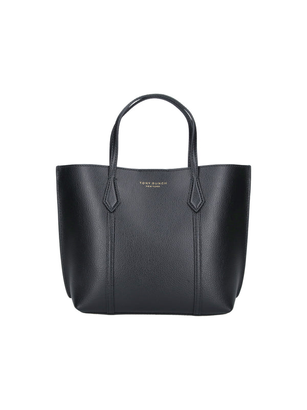 Tory Burch 100% Cow Leather tote bag in black