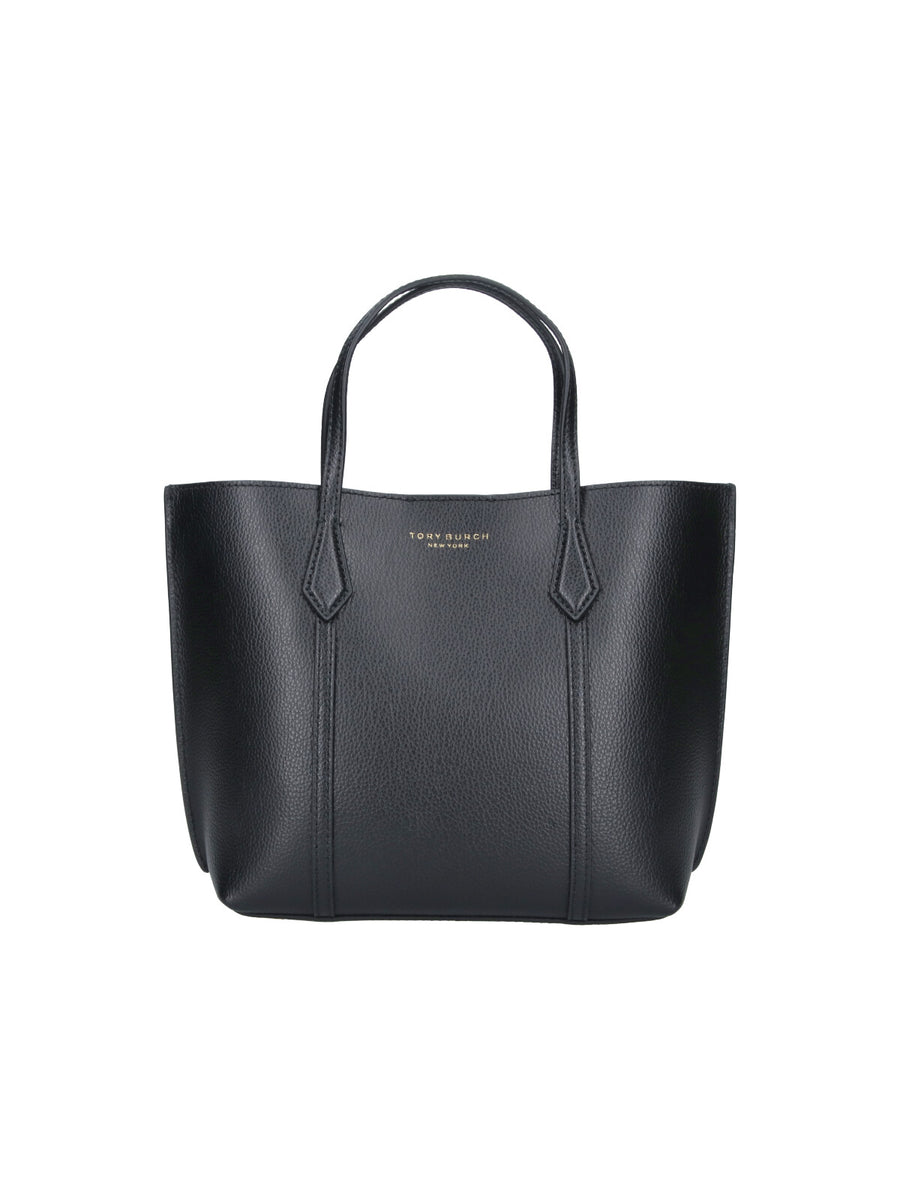 Tory Burch 100% Cow Leather tote bag in black