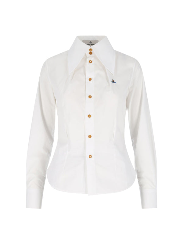 Vivienne Westwood 100% Cotton shirt in white