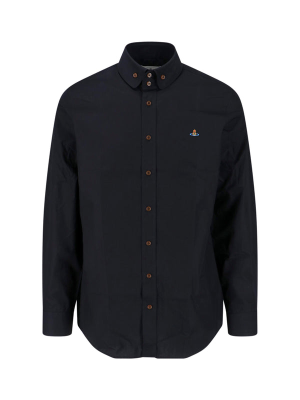 Vivienne Westwood 100% Cotton shirt in black