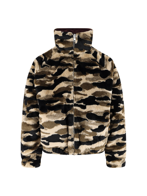 Pdf 47% Acetate down jacket in multicolor