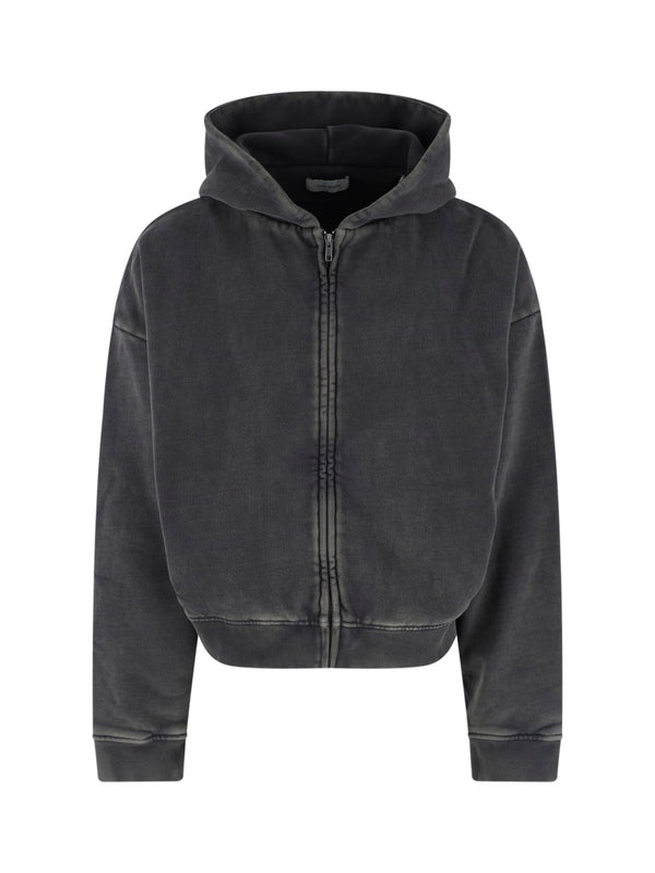 Entire Studios 100% Organic Cotton hoodie in black