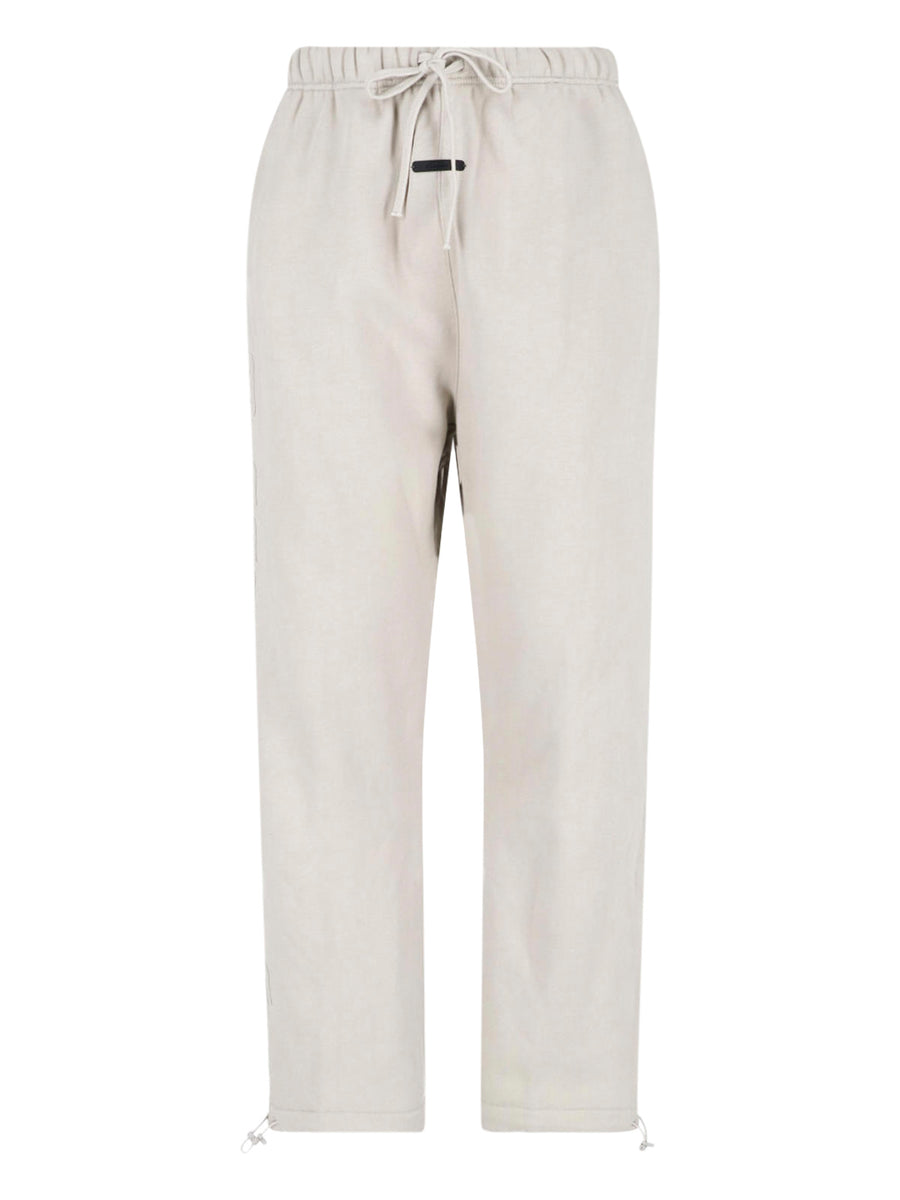 Fear Of God Essentials 80% Cotton trousers in gray