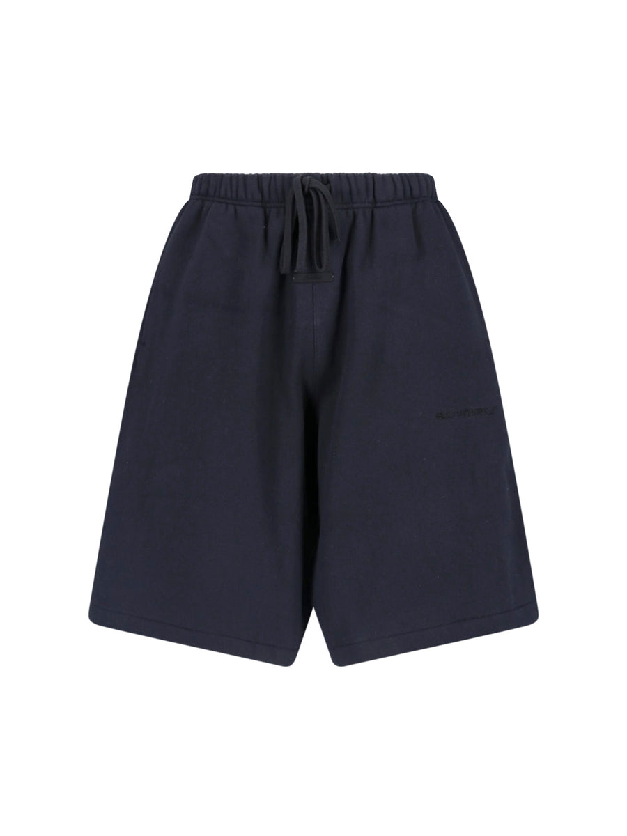 Fear Of God Essentials 80% Cotton shorts in black