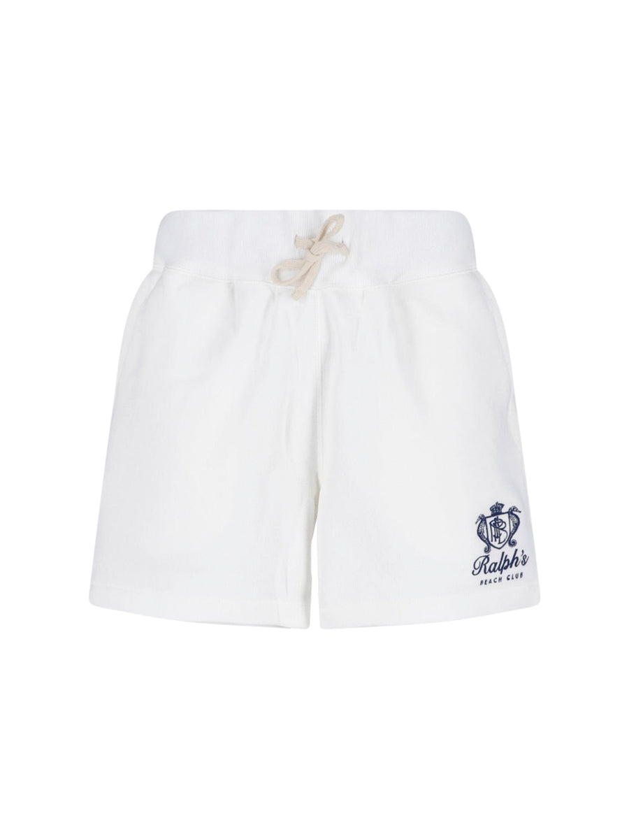 Polo Ralph Lauren 83% Cotton bermuda shorts in white