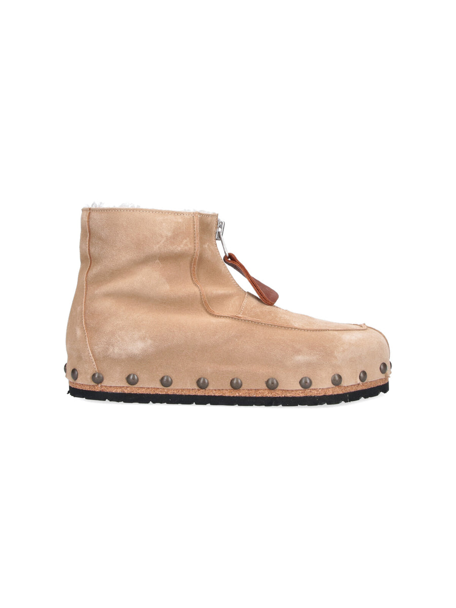 Magliano 100% Suede Leather boot in beige