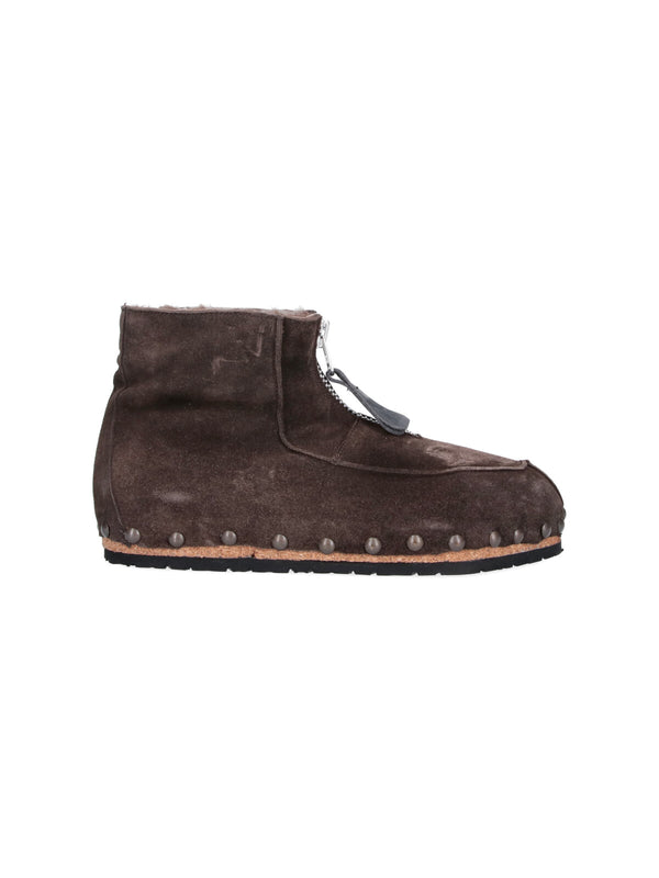 Magliano 100% Suede Leather boot in brown