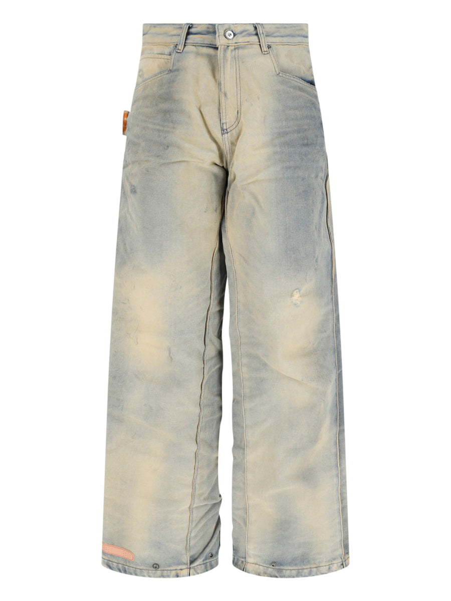Pdf 100% Cotton jeans in blue