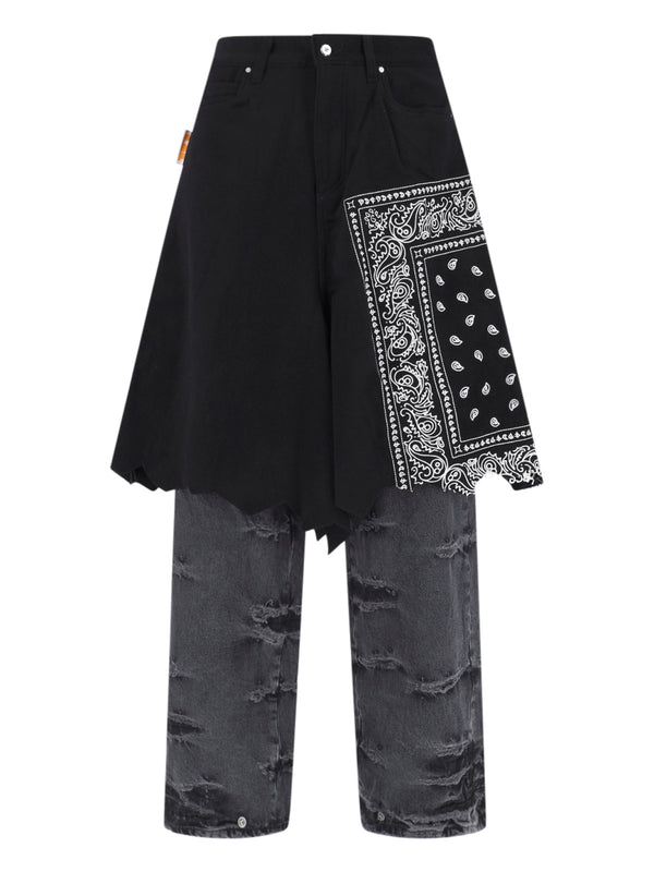 Pdf 100% Cotton jeans in black