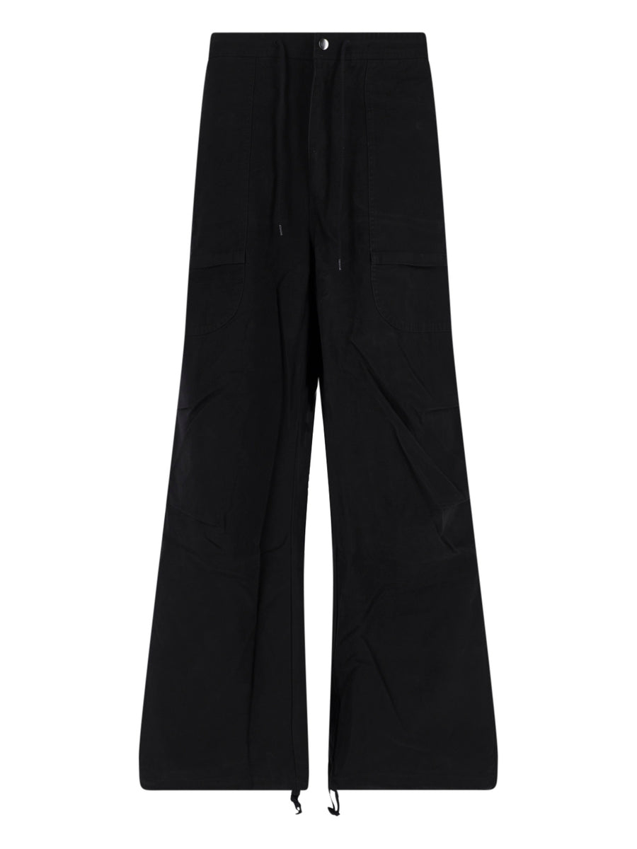 Entire Studios 100% Organic Cotton cargo pants in black