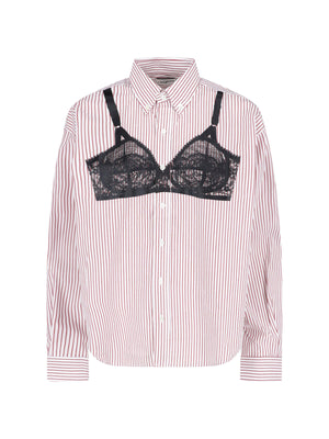 Vaquera 100% Cotton shirt in white