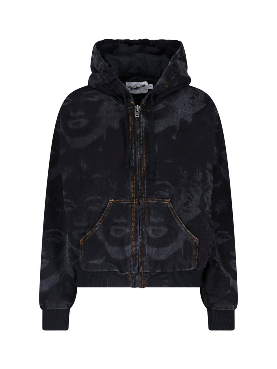 Vaquera 100% Cotton jacket in black