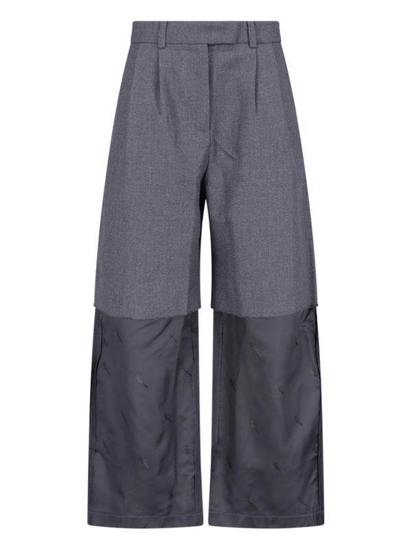 Vaquera 50% Polyester trousers in gray