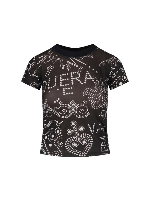 Vaquera 79% Recycled Polyester t-shirt in black