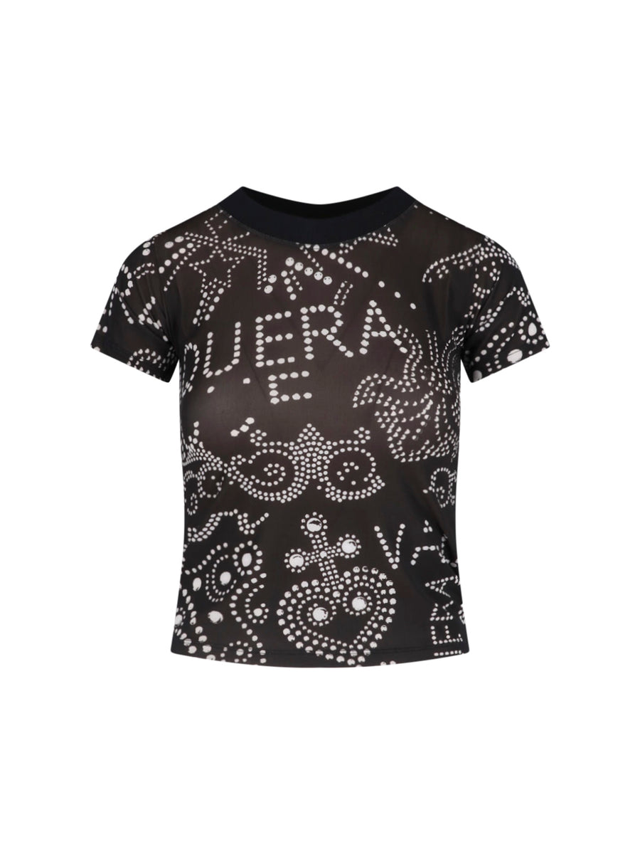Vaquera 79% Recycled Polyester t-shirt in black
