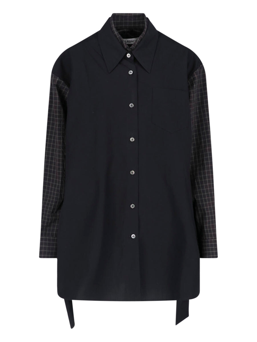 Our Legacy 60% Lyocell shirt in black