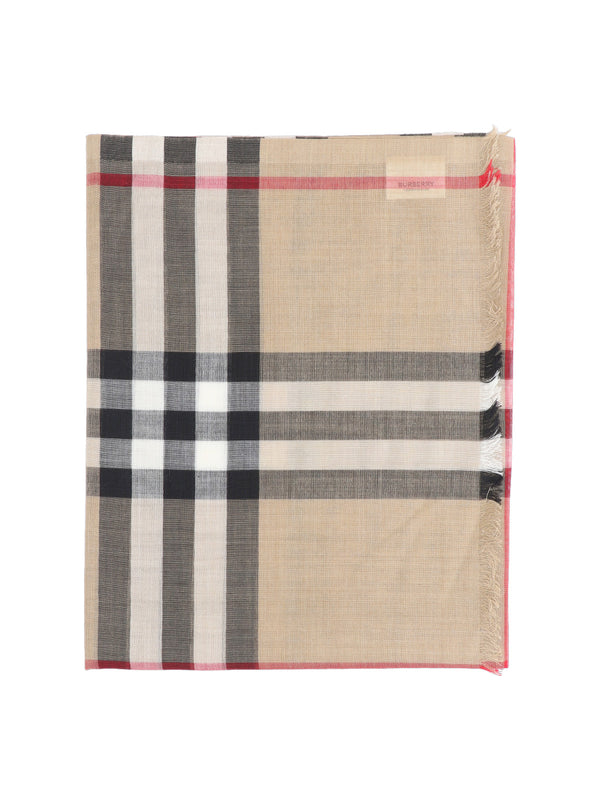 Burberry 51% Wool scarf in beige