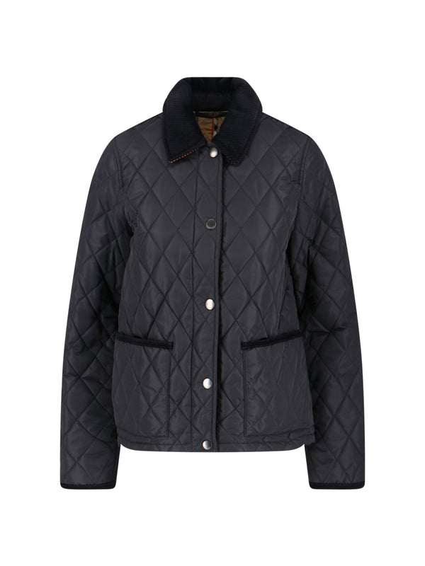 Burberry 100% polyamide down jacket in black