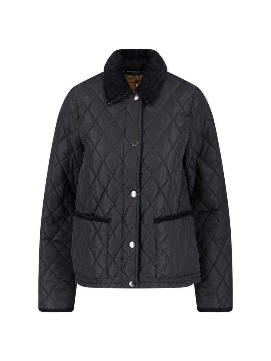 Burberry 100% polyamide down jacket in black