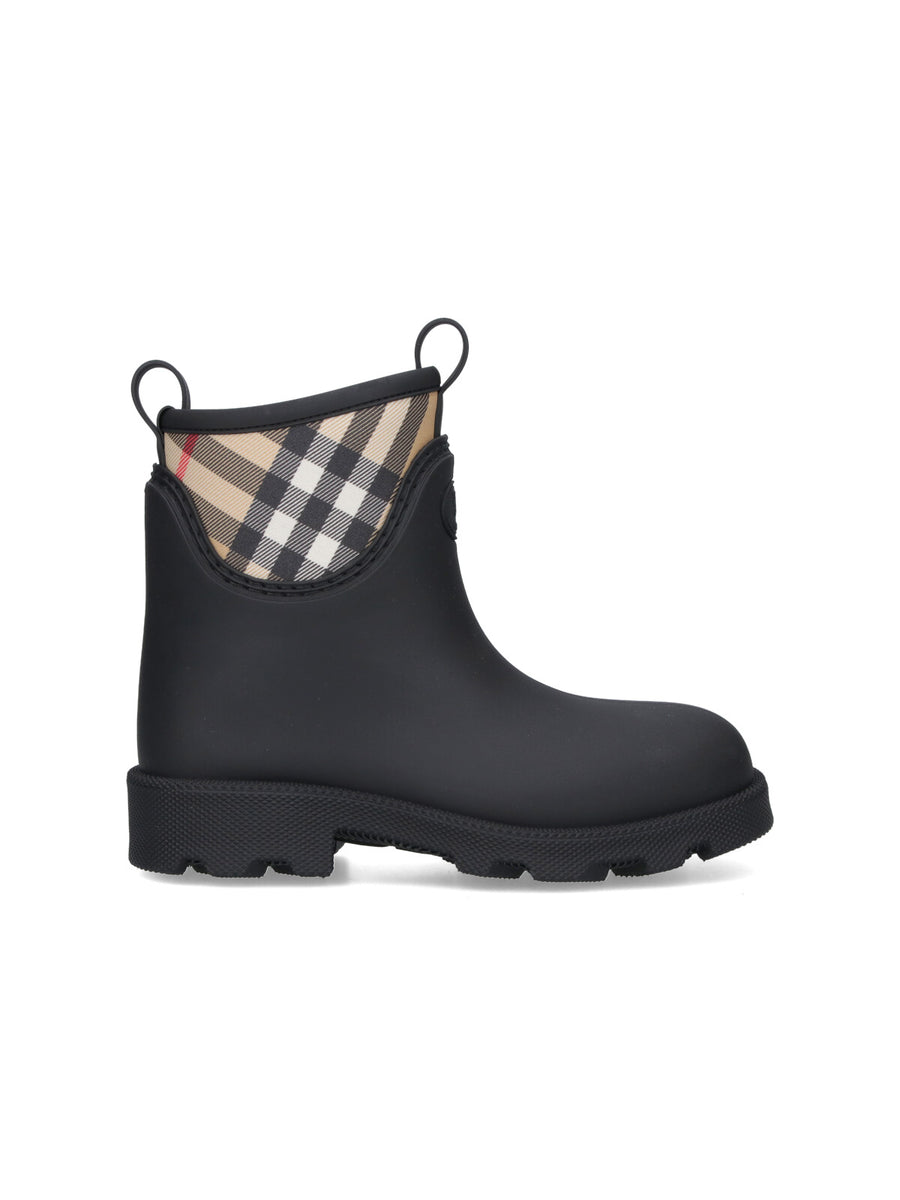 Burberry 70% Synthetic Rubber boot in black