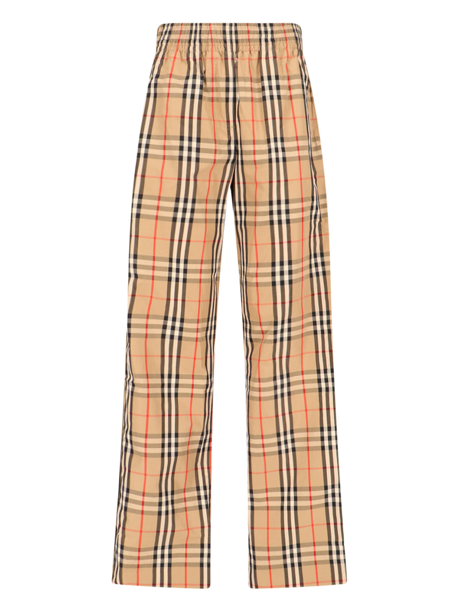 Burberry 100% Cotton trousers in beige