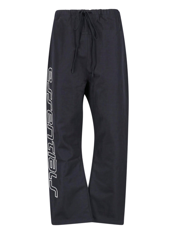 Fear Of God Essentials 100% Recycled Nylon trousers in black