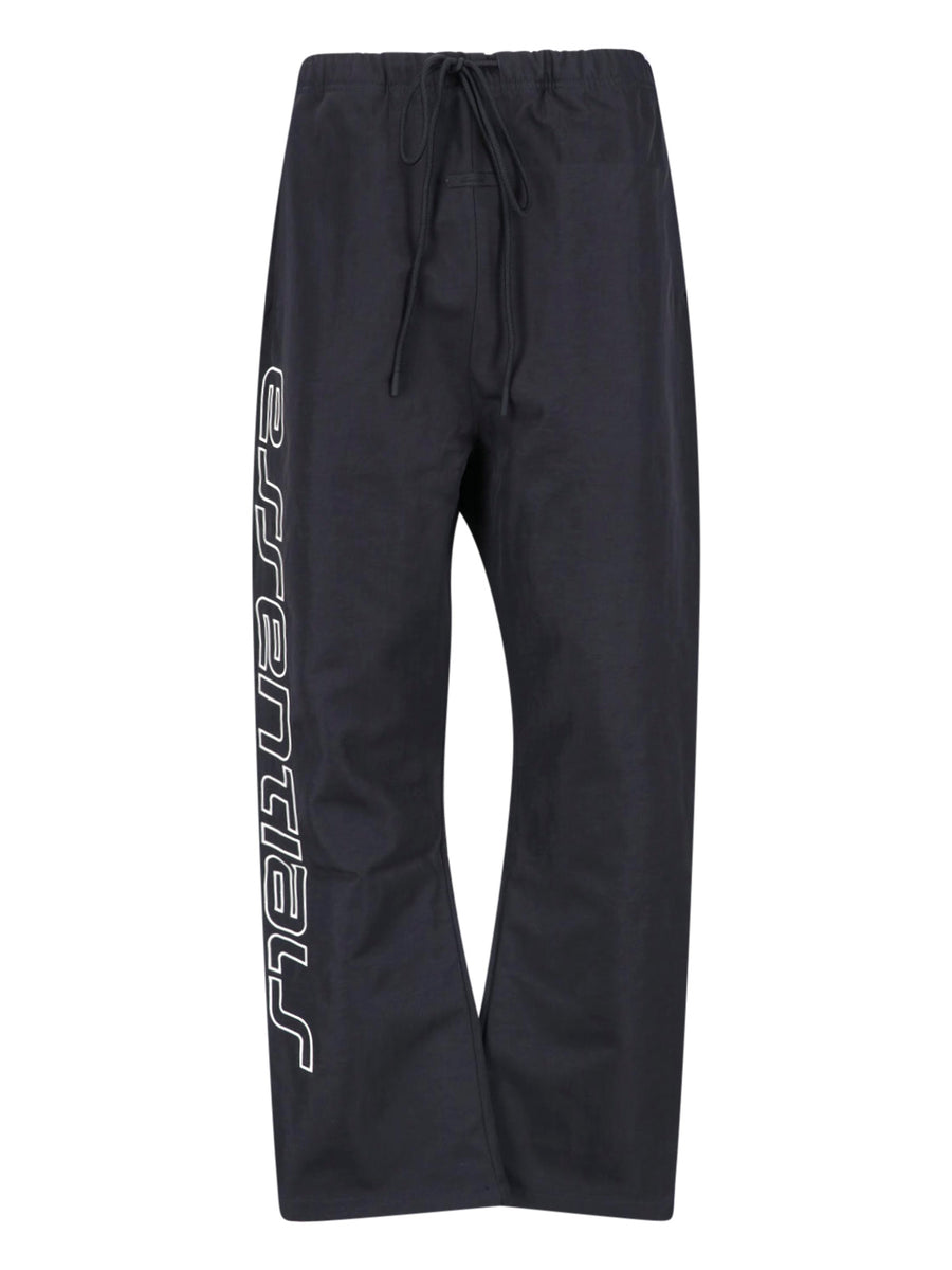 Fear Of God Essentials 100% Recycled Nylon trousers in black