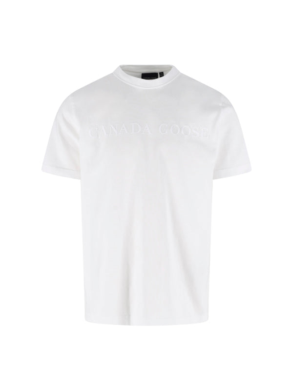 Canada Goose Cotton t-shirt in white