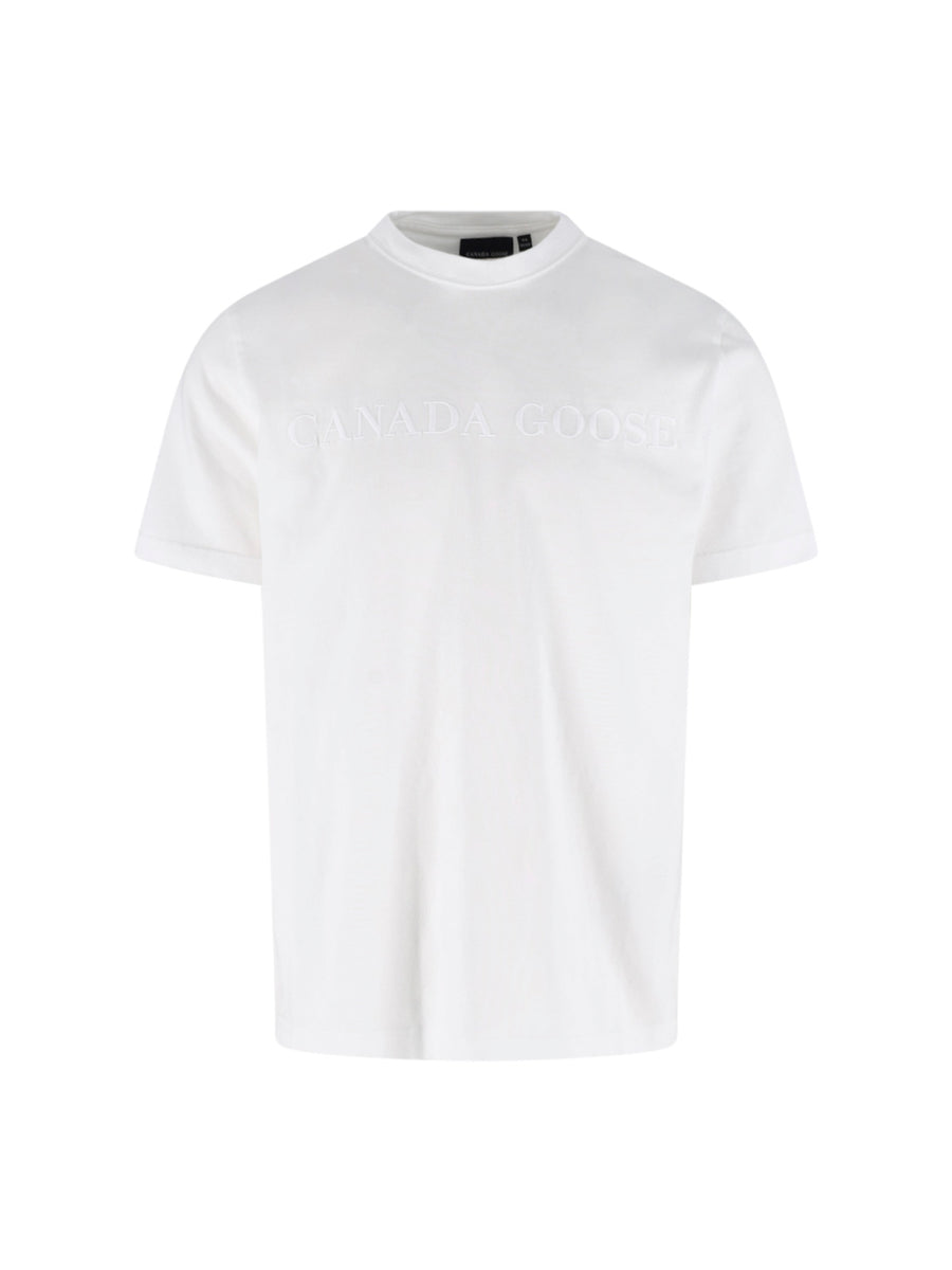 Canada Goose Cotton t-shirt in white