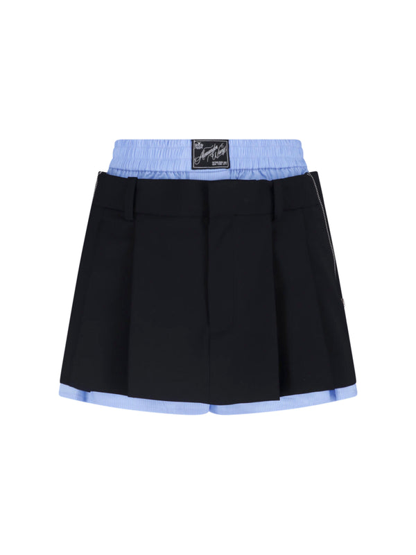Alexander Wang shorts in black