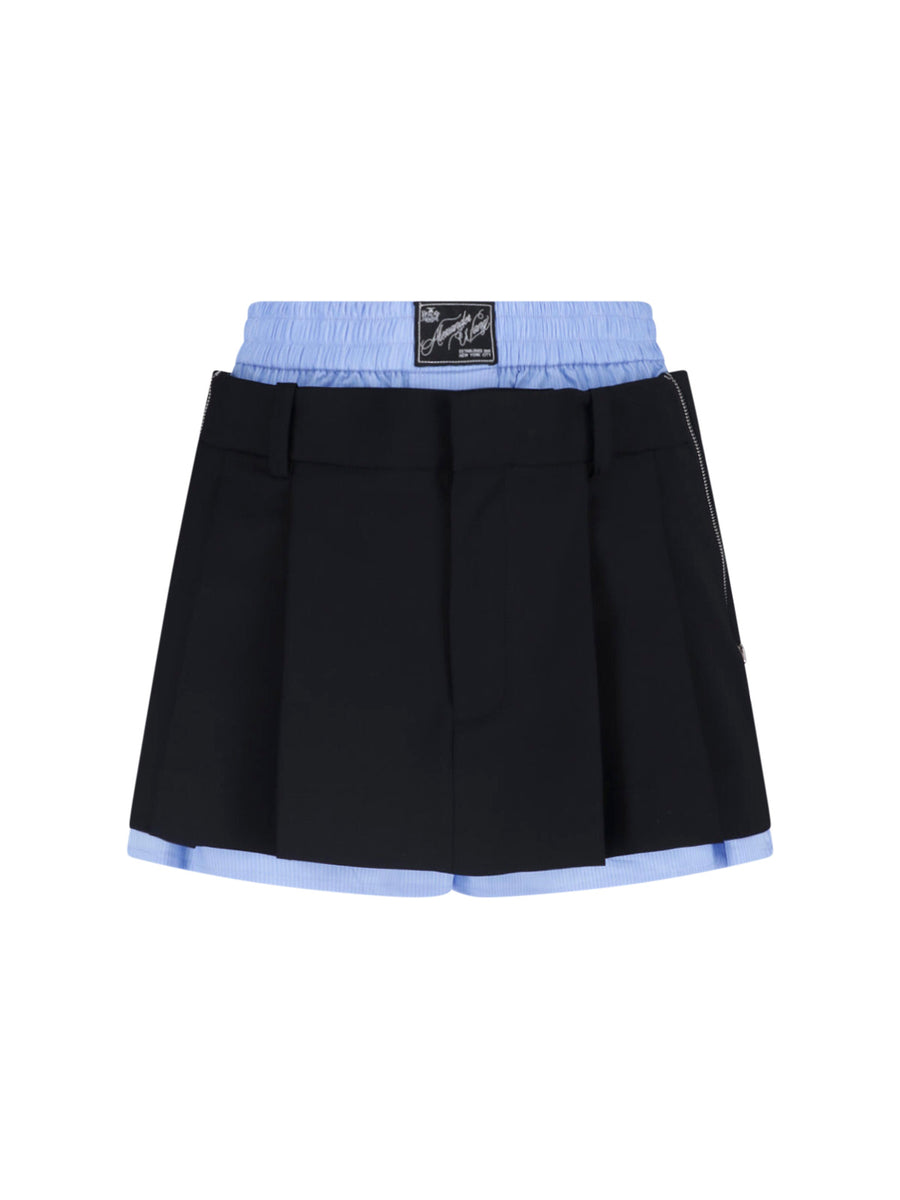 Alexander Wang shorts in black